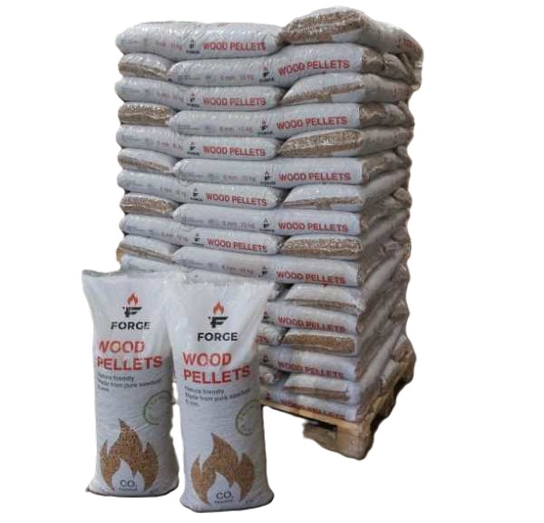 Forge hout pellets